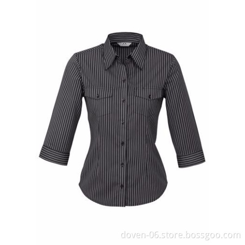 Women CUBAN 3/4 sleeve shirts custom shirts womens clothes